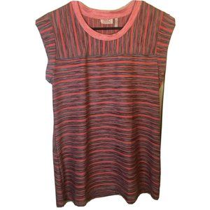 LOGO Lotus Women’s Active Wear Top Medium Stretch Pink Multicolor Yoga Outdoor